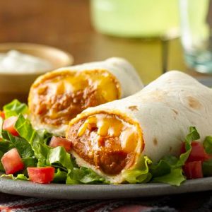 Which Restaurant Are You? Bean and cheese burrito