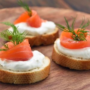 Eat a Wildly Expensive Dinner and We’ll Reveal Who’s Paying for It Smoked salmon canapes