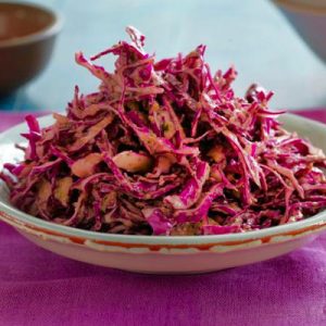 Eat a Wildly Expensive Dinner and We’ll Reveal Who’s Paying for It Red cabbage coleslaw