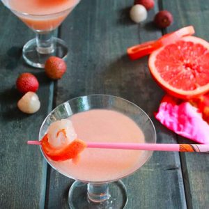 Eat a Wildly Expensive Dinner and We’ll Reveal Who’s Paying for It Pink grapefruit and lychee cocktail