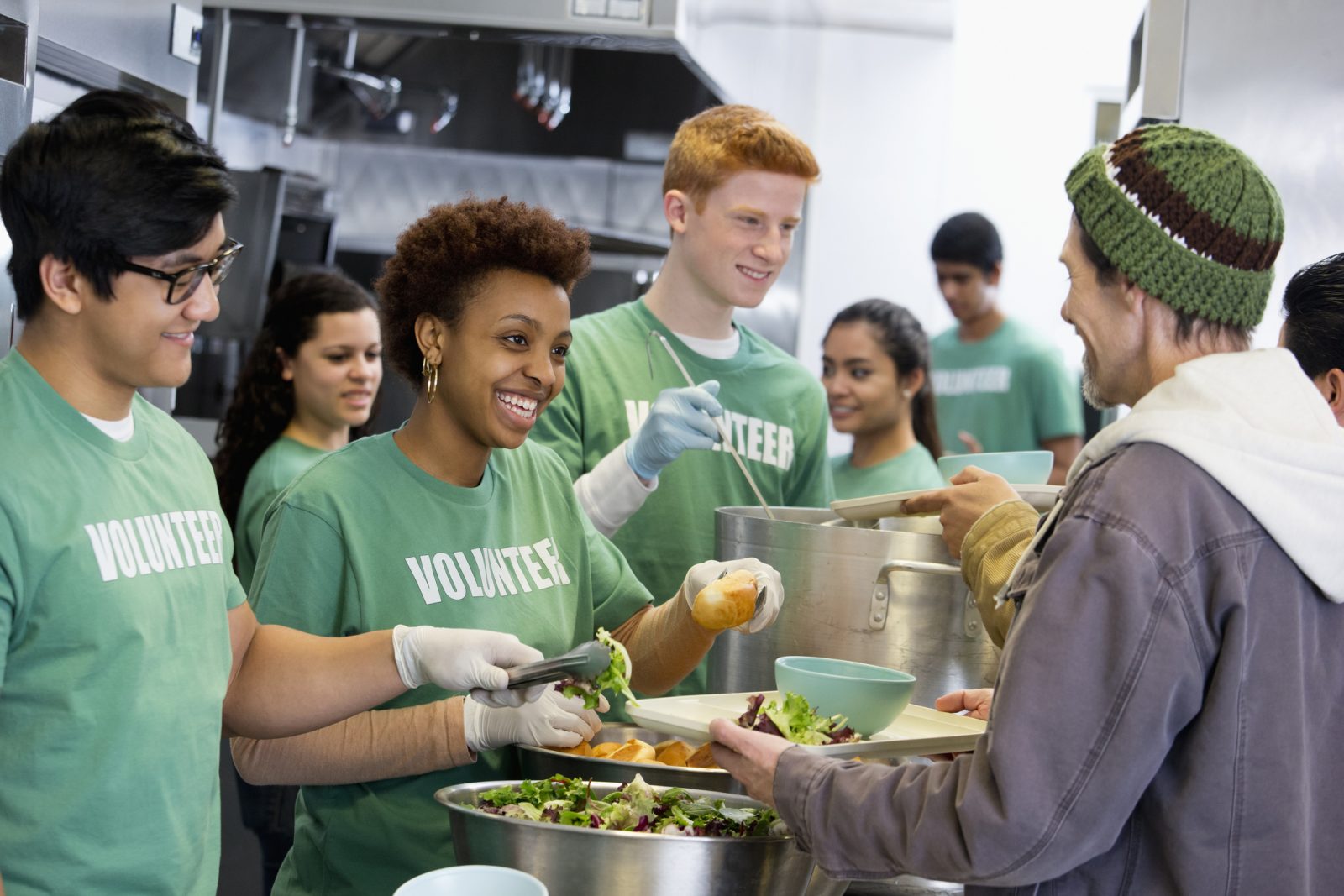 What Job Should I Have Volunteers working in soup kitchen