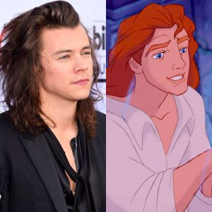 Which Two Disney Princesses Are You A Combo Of? Quiz Harry Styles as Prince Adam