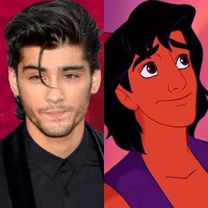 Which Two Disney Princesses Are You A Combo Of? Quiz Zayn Malik as Aladdin