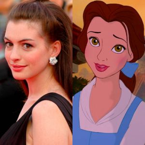 👑 Everyone Is a Combo of Two Disney Princesses — Who Are You? 👑 Anne Hathaway as Belle