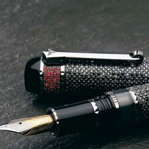 Buy Expensive Everyday Items and We’ll Reveal What Your Finances Look Like in 10 Years Fulgor Nocturnus fountain pen - $8 million