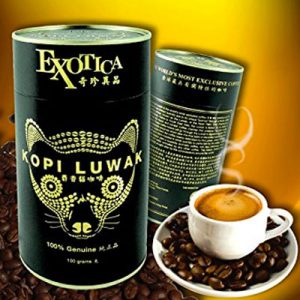 Buy Expensive Everyday Items and We’ll Reveal What Your Finances Look Like in 10 Years Kopi Luwak coffee - $600