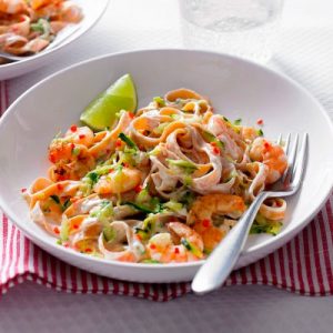 Plan Your Meals for the Week and We’ll Guess What You Look Like Chilli prawn tagliatelle