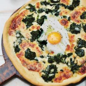 Plan Your Meals for the Week and We’ll Guess What You Look Like Spinach and egg pizza