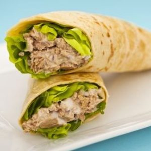 Plan Your Meals for the Week and We’ll Guess What You Look Like Crunchy tuna wrap