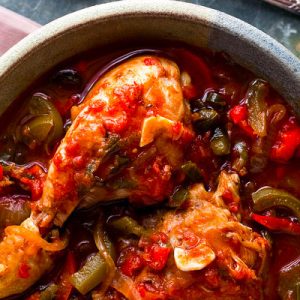 Plan Your Meals for the Week and We’ll Guess What You Look Like Chicken and pepper stew