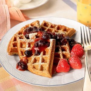 Plan Your Meals for the Week and We’ll Guess What You Look Like Whole-wheat waffles