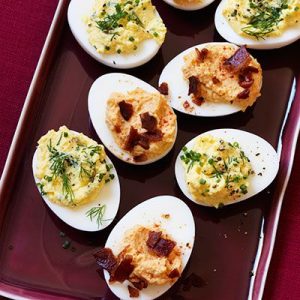 This Food Test Will Reveal If You’re an 😄 Optimist or a 😟 Pessimist Deviled egg
