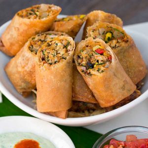 Order a Giant Meal from the Cheesecake Factory and We’ll Reveal How Old You REALLY Act Tex Mex eggrolls