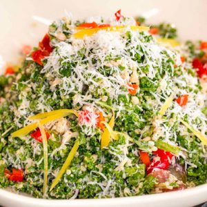 Order a Giant Meal from the Cheesecake Factory and We’ll Reveal How Old You REALLY Act Kale and quinoa salad