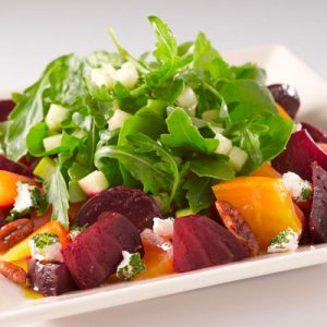 Order a Giant Meal from the Cheesecake Factory and We’ll Reveal How Old You REALLY Act Beets with goat cheese
