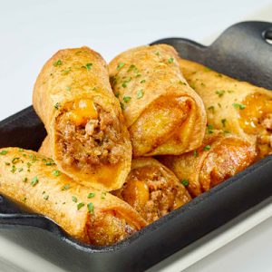Order a Giant Meal from the Cheesecake Factory and We’ll Reveal How Old You REALLY Act Cheeseburger spring rolls