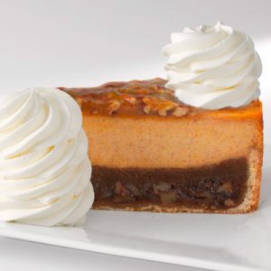 Order a Giant Meal from the Cheesecake Factory and We’ll Reveal How Old You REALLY Act Pumpkin pecan cheesecake