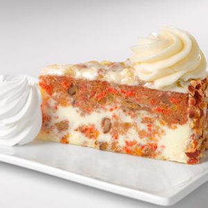 Order a Giant Meal from the Cheesecake Factory and We’ll Reveal How Old You REALLY Act Craig\'s crazy carrot cake cheesecake