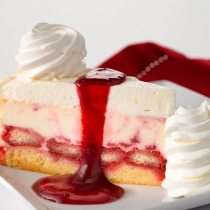 Order a Giant Meal from the Cheesecake Factory and We’ll Reveal How Old You REALLY Act Lemon raspberry cream cheesecake