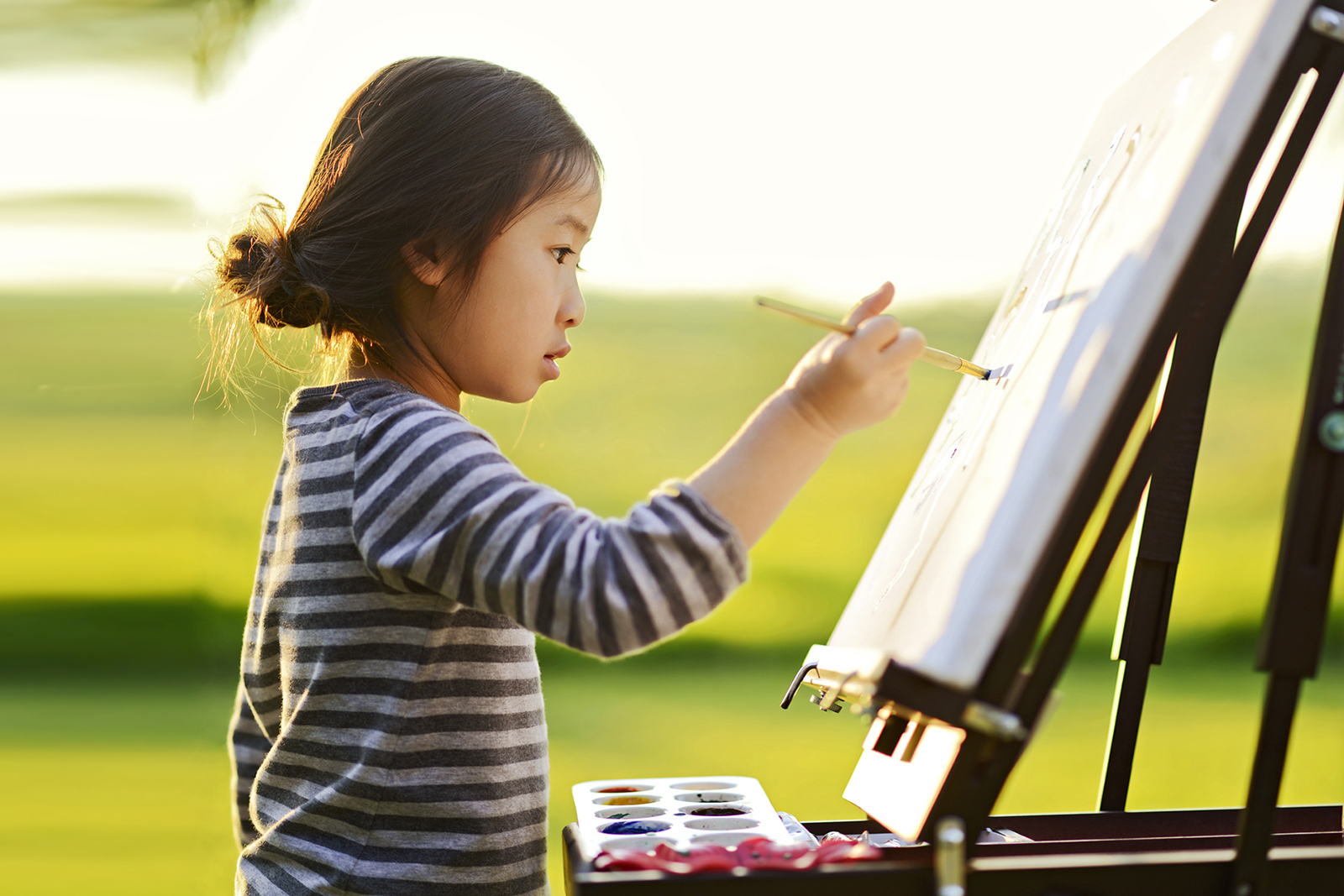 The young artist