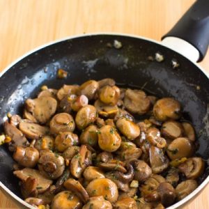 Can We Guess Your Height Based On The Waffles You Make? Quiz Sautéed mushrooms
