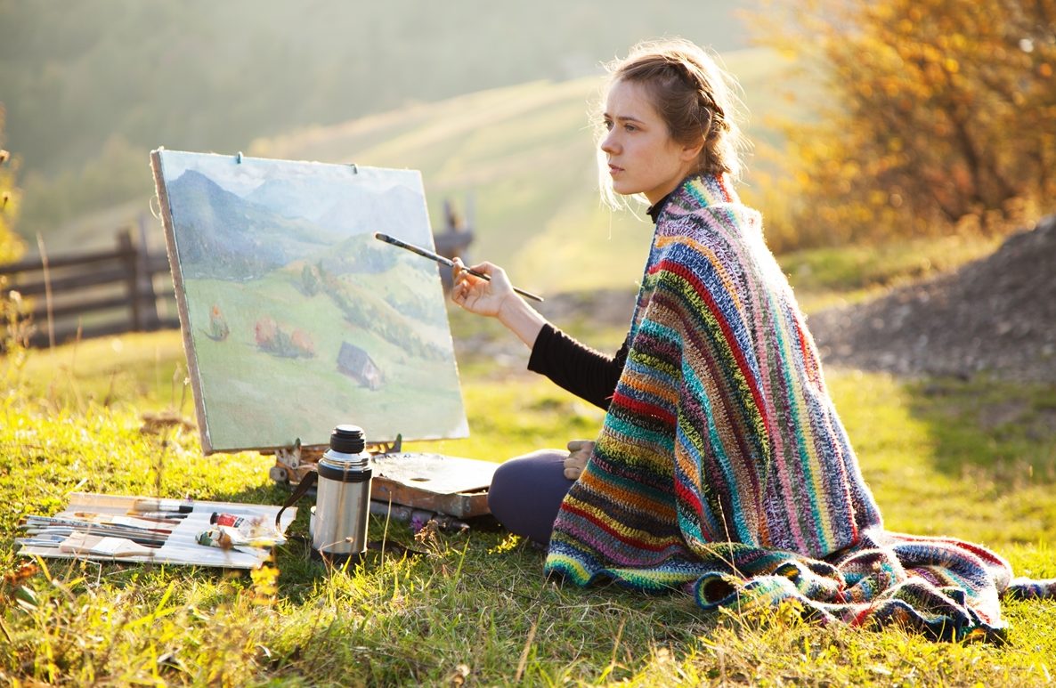 Rate These 15 Images and We Will Tell You What Your Future Looks Like person painting