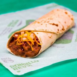 🥗 Can You Survive One Day as a Vegan? Bean burrito