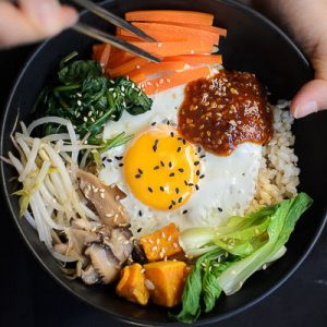 Go on a Food Adventure Around the World and My Quiz Algorithm Will Calculate Your Generation Bibimbap (Korean mixed rice with vegetables)