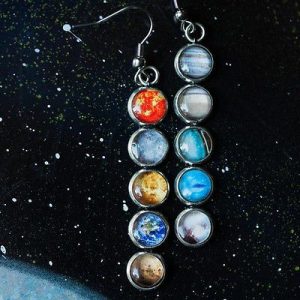 Pick Out a 👗 Jaw-Dropping Date Night Outfit 👖 and We’ll Tell You What Your Best Feature Is Solar system earrings