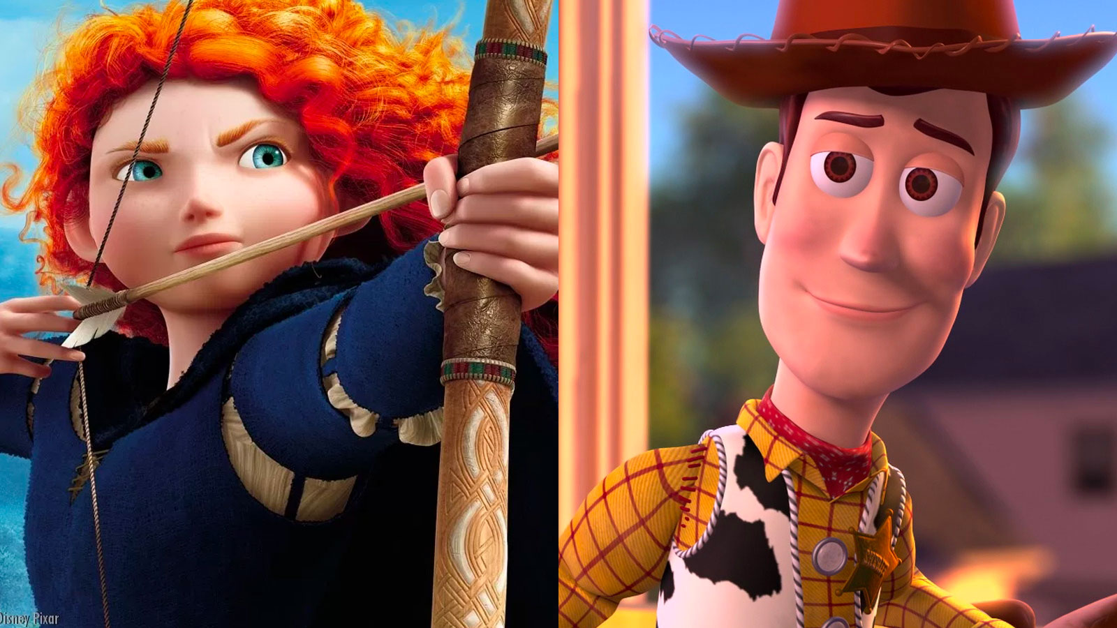 You got: Merida and Woody! Which Two Pixar Characters Are You a Combo Of?