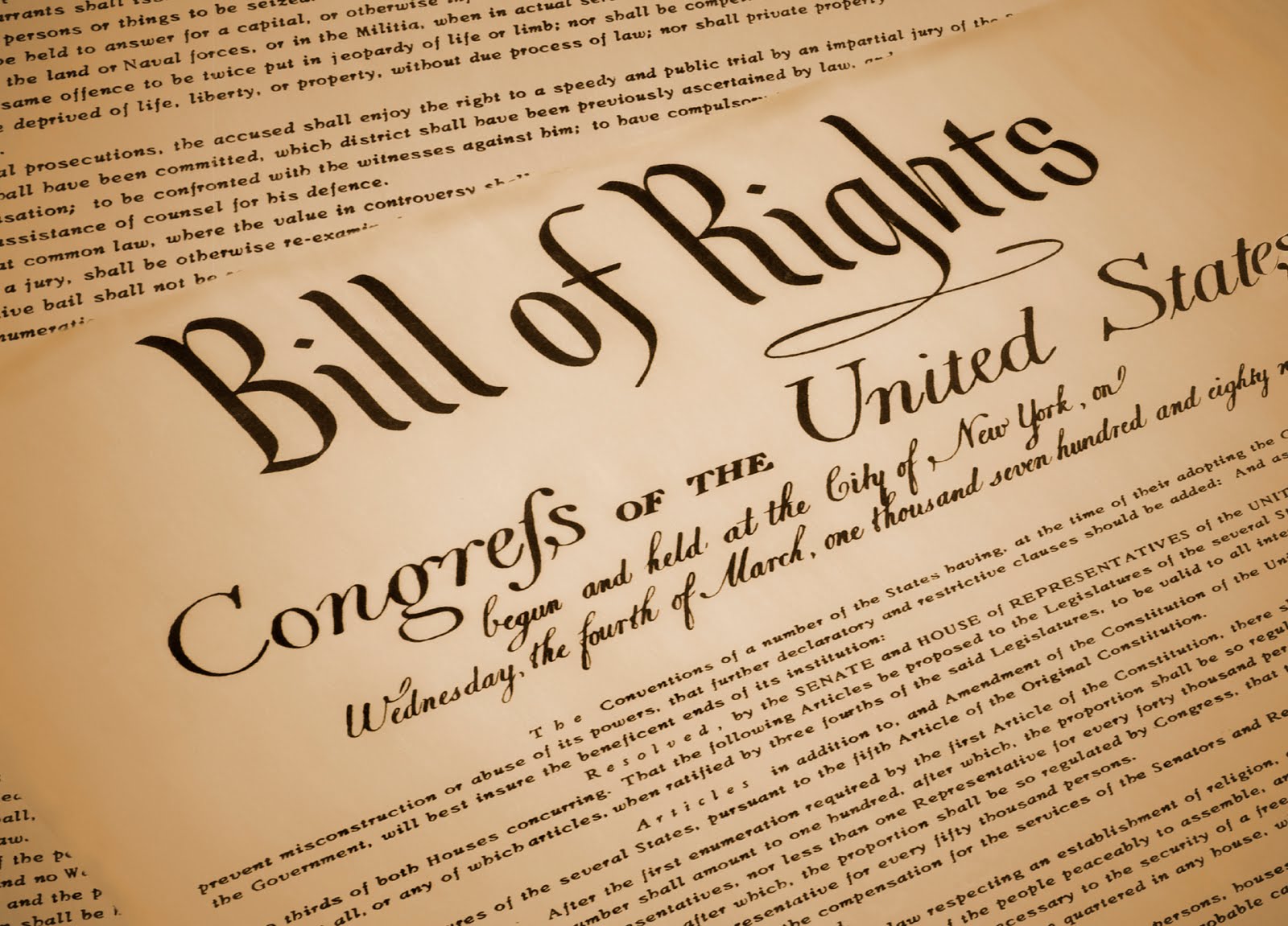 Can You Pass an 8th Grade Civics Test from 1954? Bill of Rights