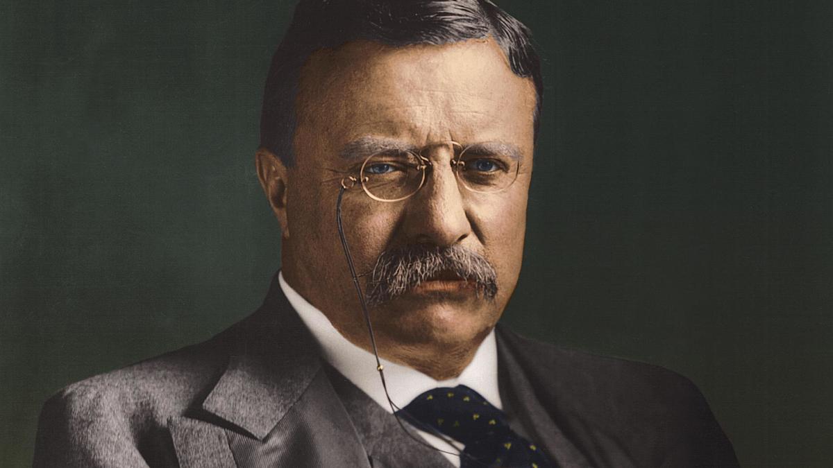 Can You Pass an 8th Grade Civics Test from 1954? Theodore Roosevelt Pince-Nez