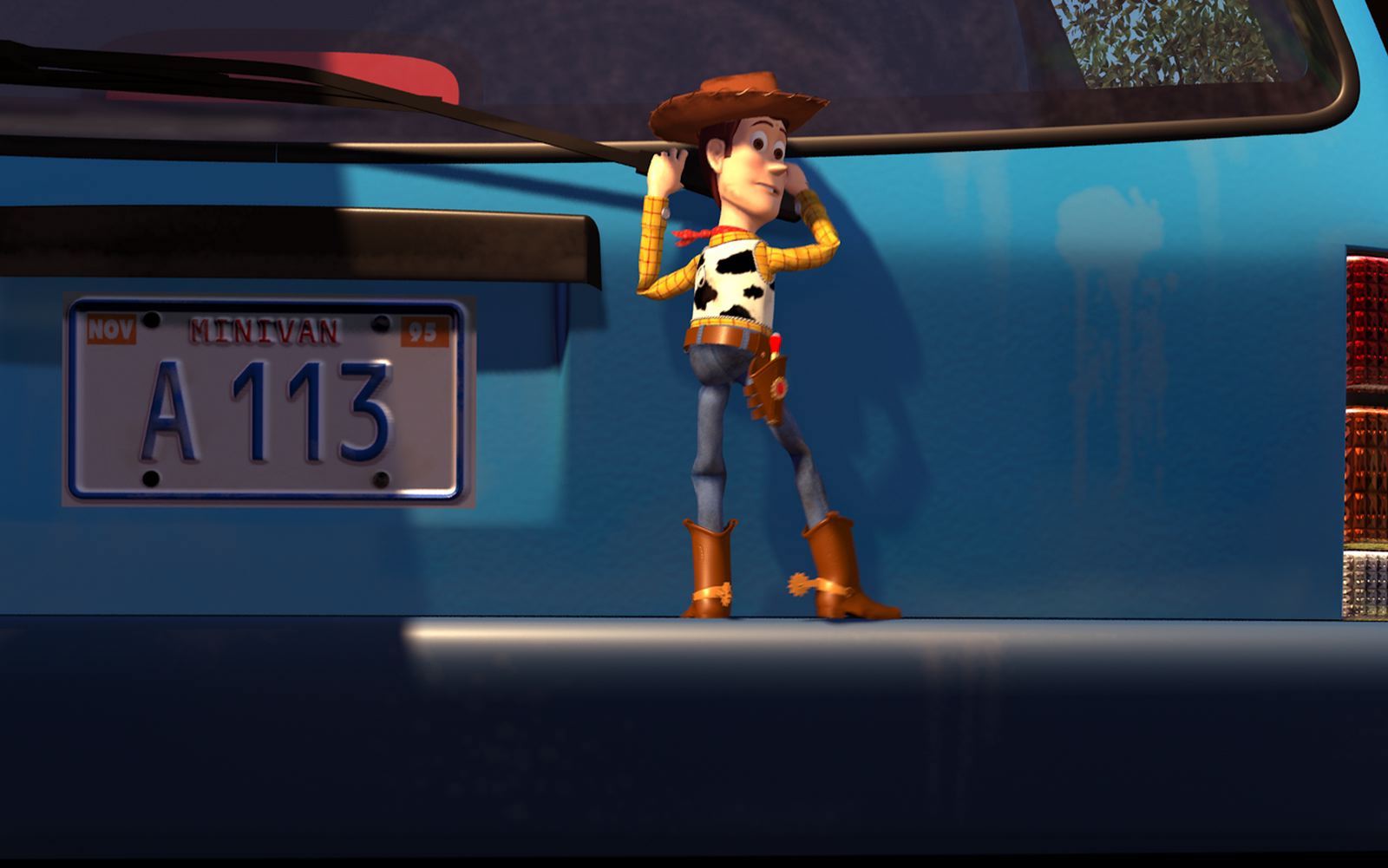 Everyone Has a Pixar Character That Matches Their Personality — Here’s Yours “A113” moment in TOY STORY.©Disney/Pixar.  All Rights Reserved.