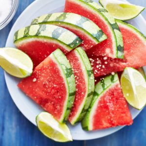 Food Quiz 🍓: What Dog Breed 🐶 Is Your Perfect Match? Salt on watermelon