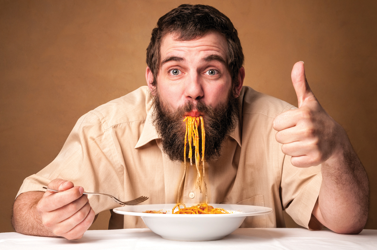 The Way You Eat Common Foods Will Reveal Whether You’re Shy or Outgoing eating noodles