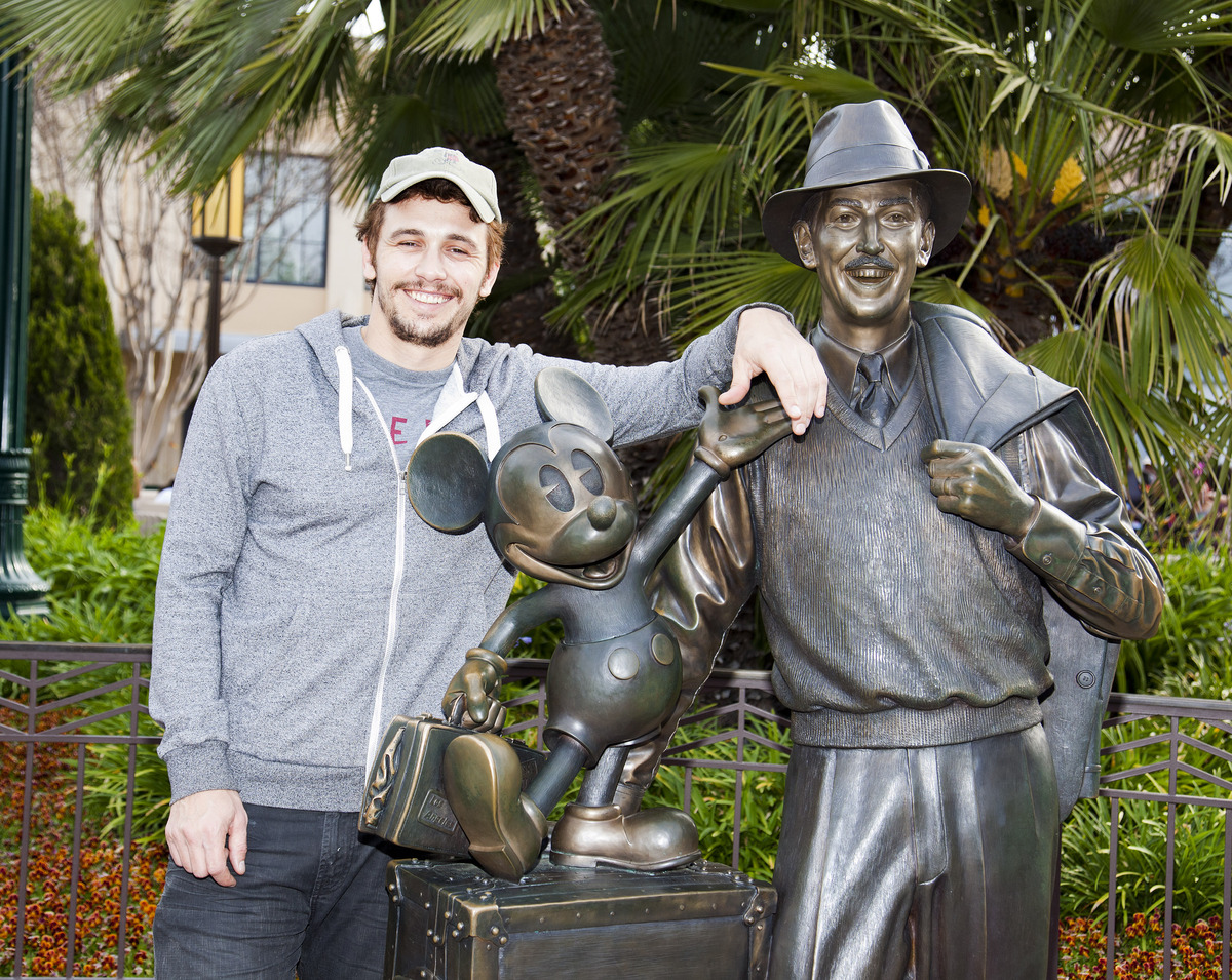 You got: James Franco! Spend a Day in Disneyland and We’ll Tell You Which Celeb You Are Going With