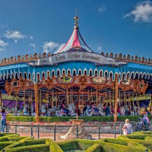 Spend a Day in Disneyland and We’ll Tell You Which Celeb You Are Going With King Arthur Carousel