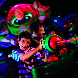 Spend a Day in Disneyland and We’ll Tell You Which Celeb You Are Going With Buzz Lightyear Astro Blasters