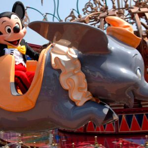 Spend a Day in Disneyland and We’ll Tell You Which Celeb You Are Going With Dumbo the Flying Elephant