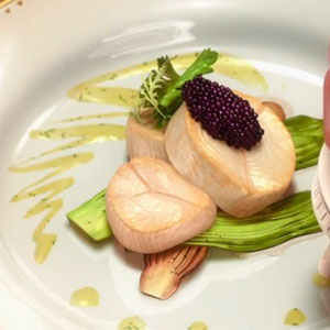 Order Some Food at These Fictional Restaurants and We’ll Give You a Food Capital to Visit Poached scallops with beurre blanc