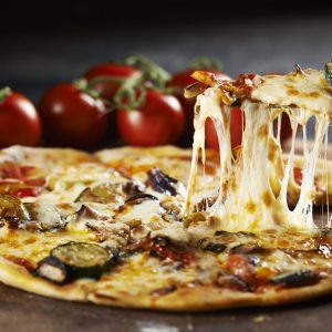 Yellow Food Personality Quiz Cheese pizza