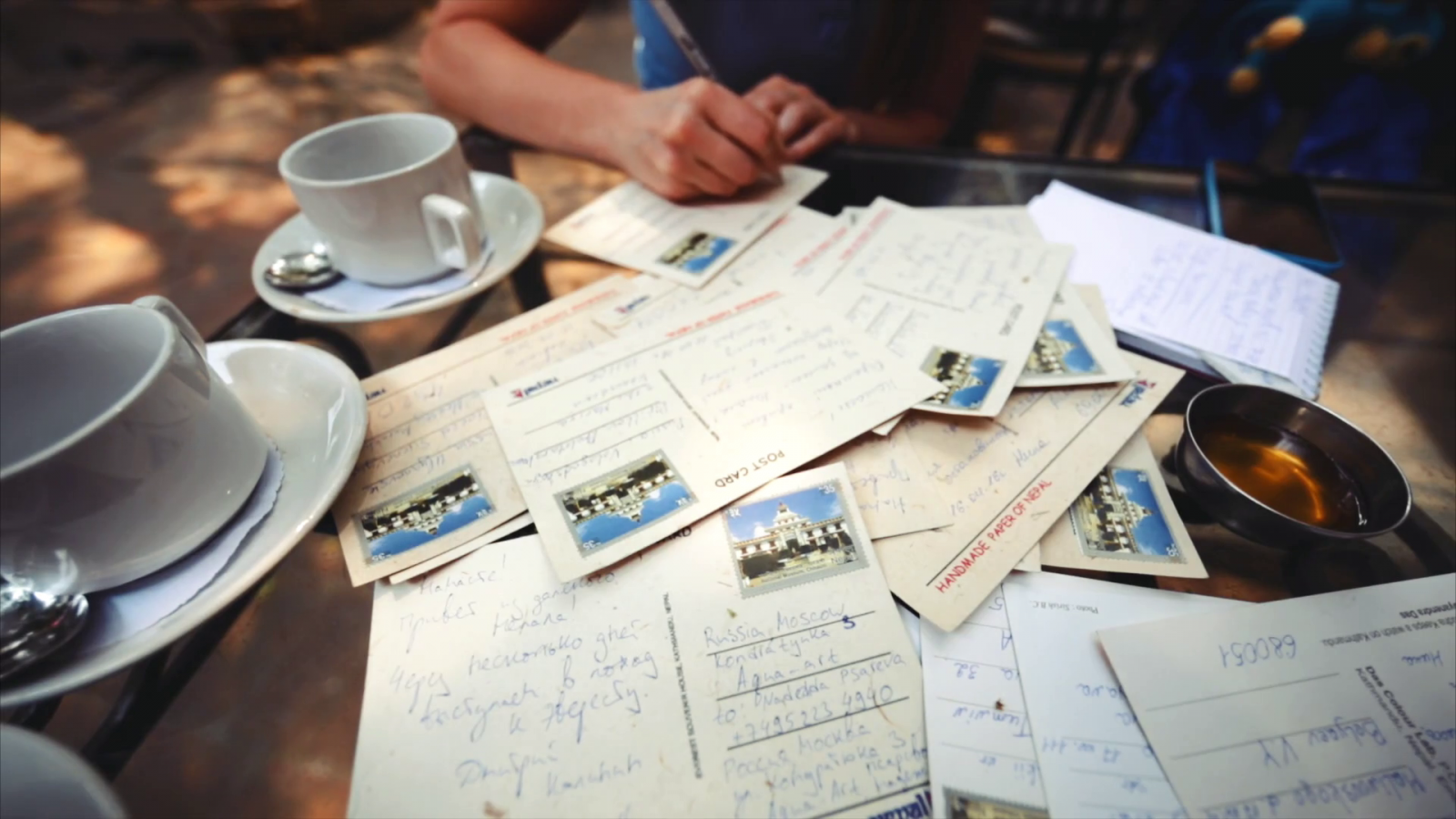 Sorry, If You Did 10/15 of These Things You’re Old Now sending postcard on vacation