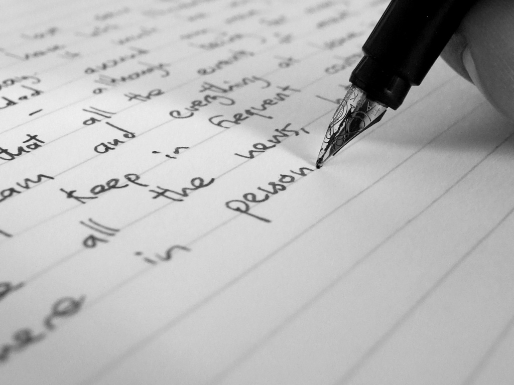 Sorry, If You Did 10/15 of These Things You’re Old Now person writing a letter