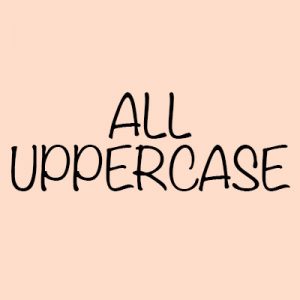 Your Handwriting Style Will Reveal Deep Truth About You Quiz All uppercase