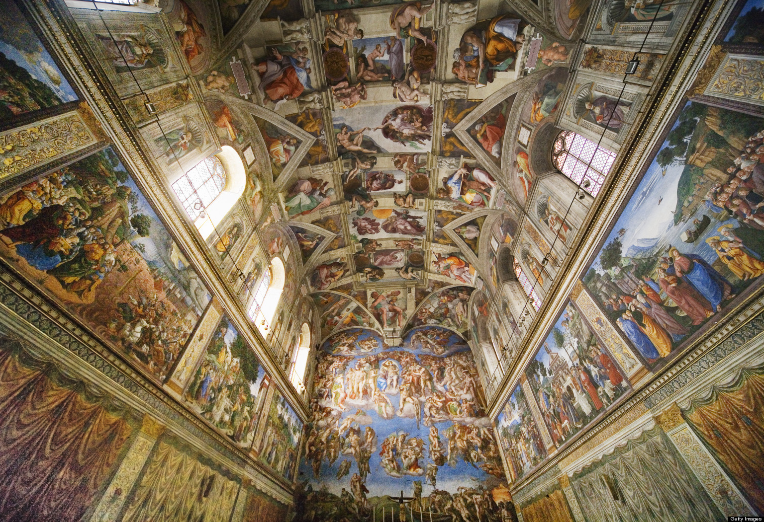 Even If You Don’t Know Much About Geography, Play This World Landmarks Quiz Anyway Sistine Chapel fresco