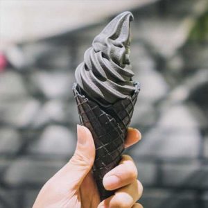 Choose Some Unpopular Food to Try and We’ll Give You an Underrated Show to Watch Charcoal ice cream