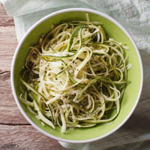 Choose Some Unpopular Food to Try and We’ll Give You an Underrated Show to Watch Zucchini noodles