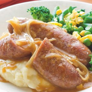 Which Quirky Dessert Are You? Quiz Bangers and mash