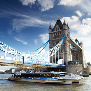 Plan a Trip to London and We’ll Give You a British Delicacy to Try River bus