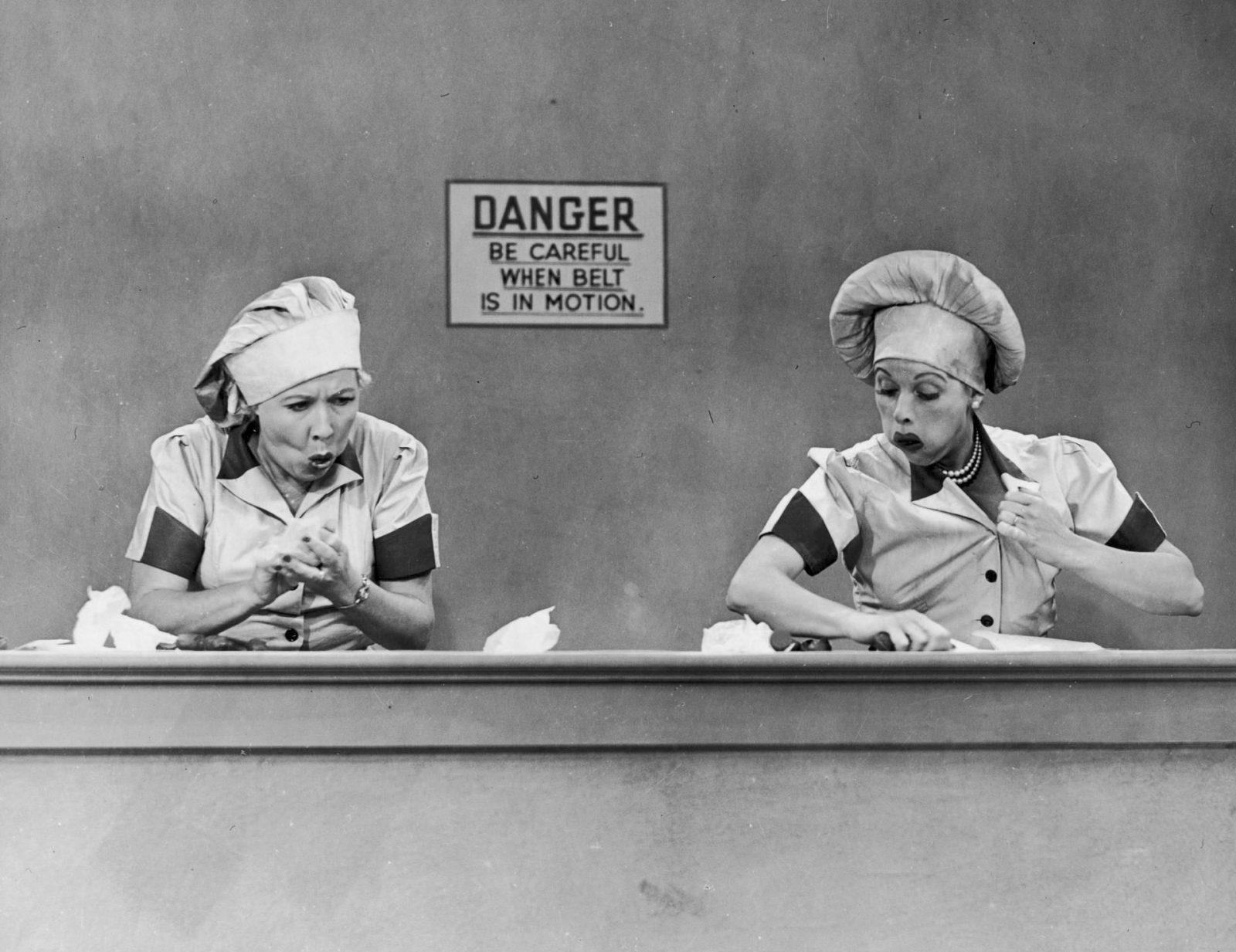 Only TV Fans Can Name These TV’s Most Historic Moments i love lucy candy factory